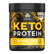 Ancient Nutrition, KetoPROTEIN, Banana Crème, 540G