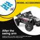 thumbnail image 3 of Coches con Control remoto, actualización de brazo oscilante trasero para coche, Kits de vehículos exquisitos profesionales, juego de herramientas de repuesto para 44575 144001 azul, 2 uds. Inevent FN001434-02, 3 of 7