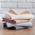 thumbnail image 4 of LAICAIW Dish Towels Set, 100% Cotton Waffle Weave Kitchen Towels 4 Pieces, Super Absorbent Kitchen Hand Dish Cloths for Drying and Cleaning (17 x 25 Inches, Set of 4), 4 of 6