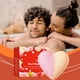 thumbnail image 4 of Bola de baño con forma de corazón para San Valentín, baño corporal profundo y limpio, 4 of 4