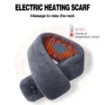 thumbnail image 3 of Amdohai Men Women Winter Heated Scarf USB Electric Vibrating Massage Warm Soft Shawl Neckerchief, 3 of 7