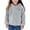 Blue, variant on Bixock Toddler Girls Fleece Jackets Girls Winter Coats Kids Fleece Coat Outerwear Graphic Print Long Sleeve Hooded Button Front Thermal Fall Winter Jacket for Kids 1-6Years