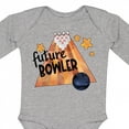 thumbnail image 4 of Inktastic Future Bowler Bowling Ball and Pins Boys or Girls Long Sleeve Baby Bodysuit, 4 of 5