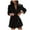 Black, variant on XFLWAM Womens Fashion Belted Blazer Open Front Long Sleeve Office Blazer Bussiness Casual Jackets Work Suit with Pocket Green S