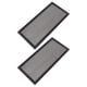 thumbnail image 2 of Cubierta de Ventilación de Piso Sunnimix Cubierta de malla de ventilación de piso PVC Rectangular 2 Uds, 2 of 8
