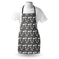 thumbnail image 4 of Rabbit Apron, Design with Sleeping Funny Bunnies Fluffy White Clouds and Flowers, Unisex Kitchen Bib with Adjustable Neck for Cooking Gardening, Adult Size, Multicolor, by Ambesonne, 4 of 4