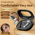 thumbnail image 5 of Kraoden 5.4 Bluetooth Surround Sound Earphones, High Battery Low Latency Wireless Earphones, Noise Reduction Openear Sports Earbuds, 5 of 6