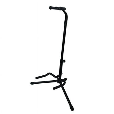 Metal Floor Guitar Stand with Tripod Holder for Acoustic Electric Guitar, Accessories