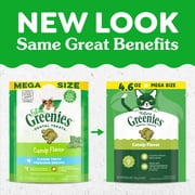 Greenies Feline Catnip Flavor Adult Natural Dental Cat Treats, 4.6 Oz Pouch