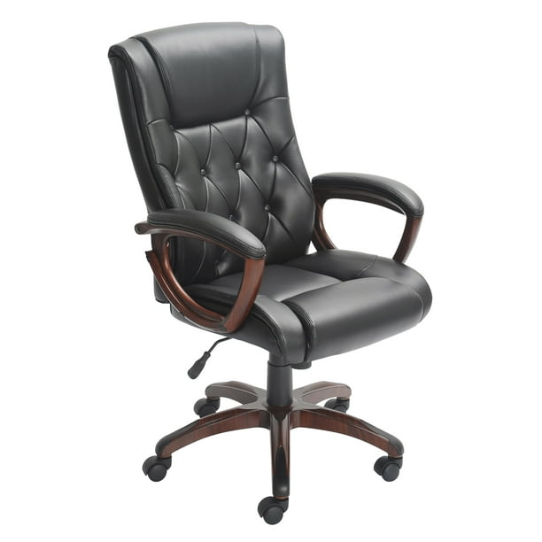 Better Homes and Gardens Executive Mid-Back Manager’s Office Chair with Arms