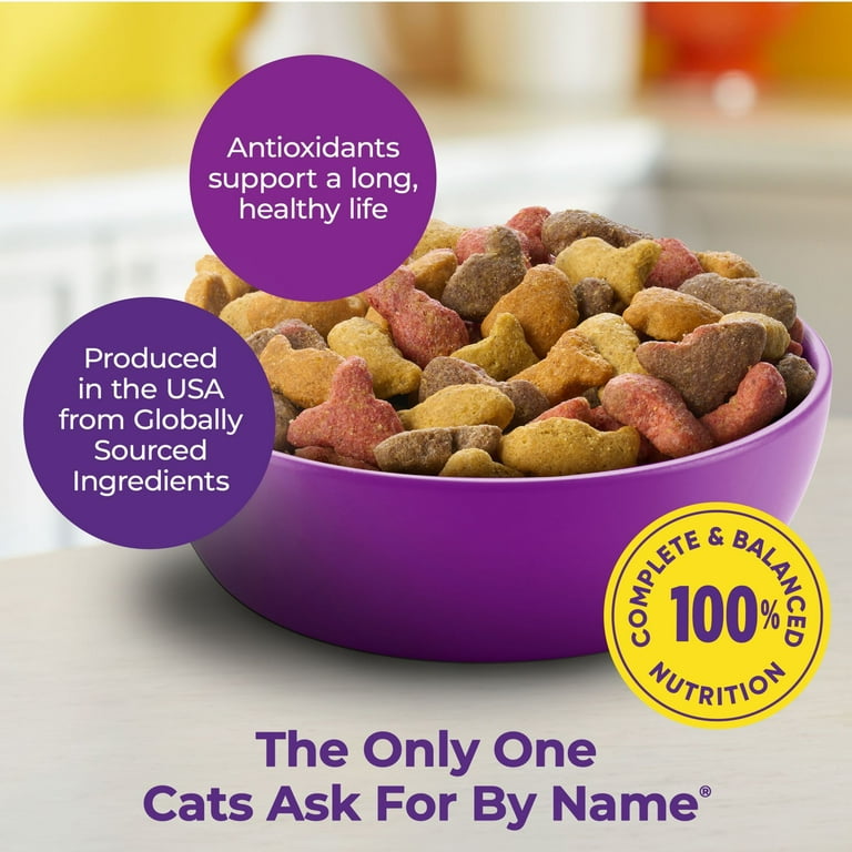 Meow Mix Original Choice 30lb Dry Cat Food Premium Protein Essential Fatty Acids 100 Balanced Nutrition Walmart