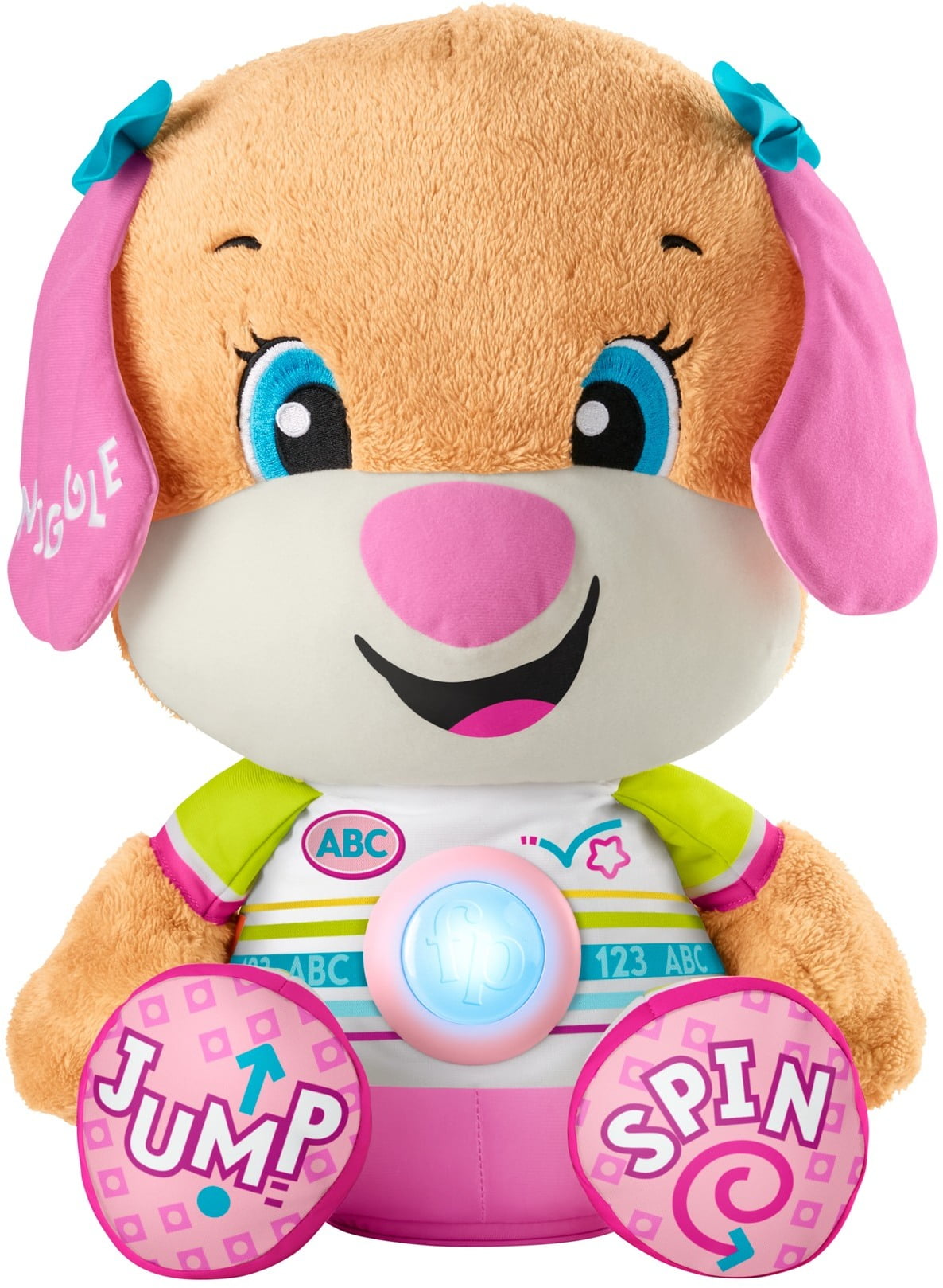 FisherPrice Laugh & Learn So Big Sis, Large Musical Plush Learning Toy