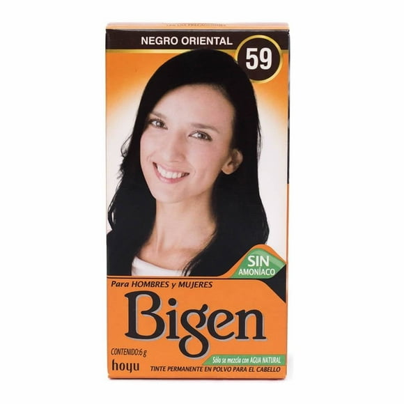 Tinte en polvo Bigen negro oriental #59