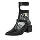 thumbnail image 1 of NECHOLOGY Zapatos Botines para mujer Zapatos de mujer de tacón grueso con punta redonda botas de moda botas grandes de otoño e invierno con tacón cuadrado a juego de colores (Blue 7.50), 1 of 5