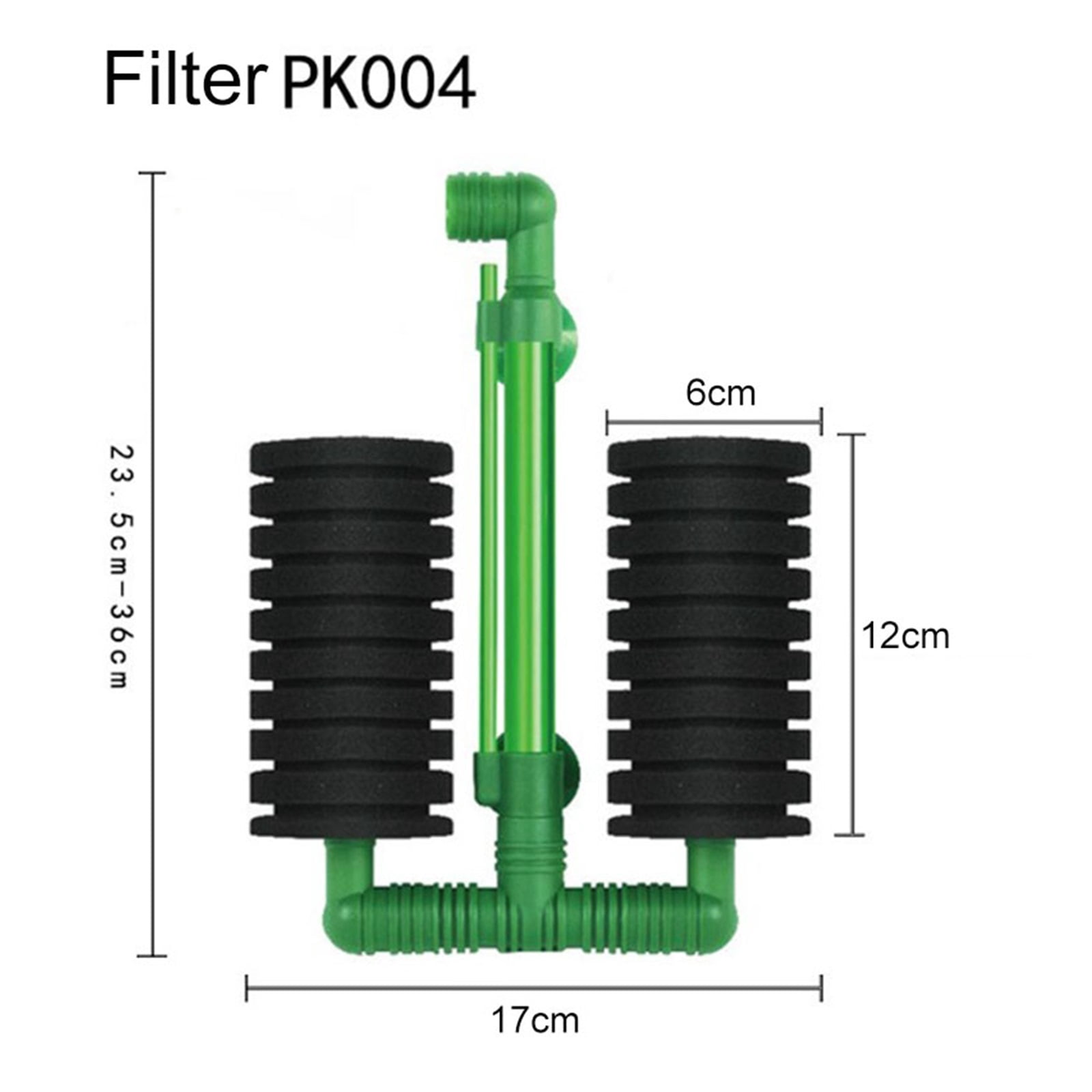 Aquarium Bio-Spong Filter Fish Tank Air Pump Skimmer Biochemical Sponges Filter New Green Bio Sponge