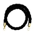 thumbnail image 2 of Rope Rope with Hooks 5ft/7ft/10ft, 6 Colors - Black, 3m 3m Black, 2 of 6