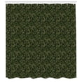 thumbnail image 3 of Ambesonne Camouflage Shower Curtain, Warrior Fashion Camo, 69"Wx84"L, Green Evergreen, 3 of 3