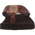 thumbnail image 2 of Yellow Box Women's Benji Wedge Sandal 7.5 Dk Brown, 2 of 8