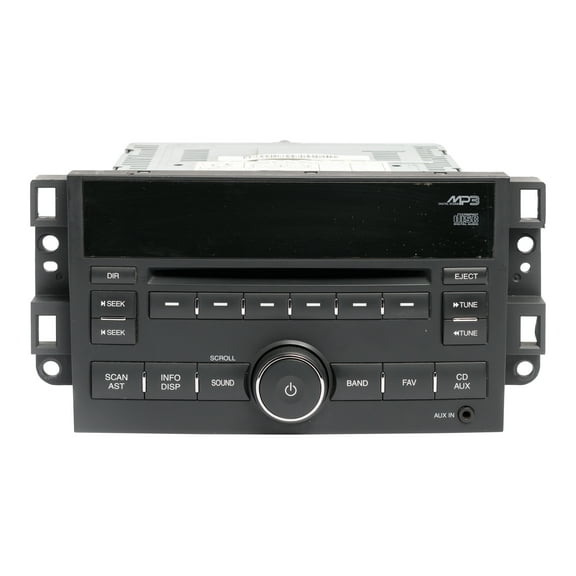 Restored 2010 Chevrolet Aveo AM FM Radio Receiver Single Disc CD MP3 Player 95981814 (Refurbished)