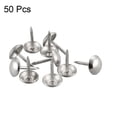 thumbnail image 2 of Uxcell 9mm/0.35" Head Dia Thumb Push Pins Upholstery Nails Tacks 50 Pack, 2 of 5