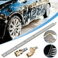 thumbnail image 4 of WFDC Outil de Nettoyage de Radiateur de Voiture, Kit de Nettoyage de Condenseur de Réservoir d'Eau Non Démontable, Baguette de Laveuse à Pression en Acier Inoxydable pour Voitures, Camions, Radiateurs RV, Ensemble B, 4 of 5