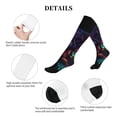 thumbnail image 6 of Bixox Futuristic Cat Warrior Print Compression Socks,Compression Socks Women & Men Circulation for Medical,Running,Athletic, 6 of 7