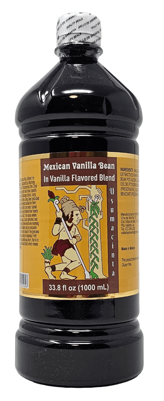 Usumacinta Amber Mexican Vanilla 33.8oz - Made in Mexico