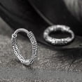 thumbnail image 2 of Retro Punk Small Hoop Earrings Stainless Steel Hypoallergenic Earrings for Men Women Fashion Rock Party Jewelry Gifts, 2 of 4