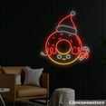 thumbnail image 3 of Glowneon Donut Santa Claus Neon Sign, Donut Cakes LED Sign, Welcome Open Donut Shop LED Light Decor, 3 of 5