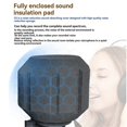 thumbnail image 5 of C5 Microphone Wind Shield Acoustic Filter Professional Condenser Mic Studio Sponge Soundproof Protec, 5 of 5