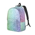 thumbnail image 6 of Easygd Beautiful Glitter Canvas Backpack: Stylish, Lightweight, and Versatile with Large Capacity and Adjustable Straps –, 6 of 7