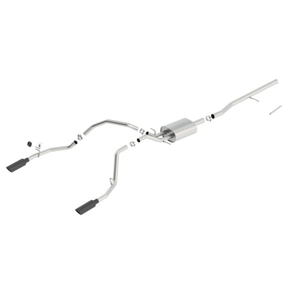 BORLA EXHAUST 140536BC 14-15 SILVERADO/SIERRA 1500 5.3L V8 4DR WB 143.5IN S-TYPE CAT-BACK 2.75 IN/2.25 Fits select: 2014-2018 CHEVROLET SILVERADO, 2014-2018 GMC SIERRA
