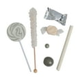 thumbnail image 2 of Silver & White Candy Buffet Assortment, Edibles, Wedding, 1 Pieces, 2 of 2