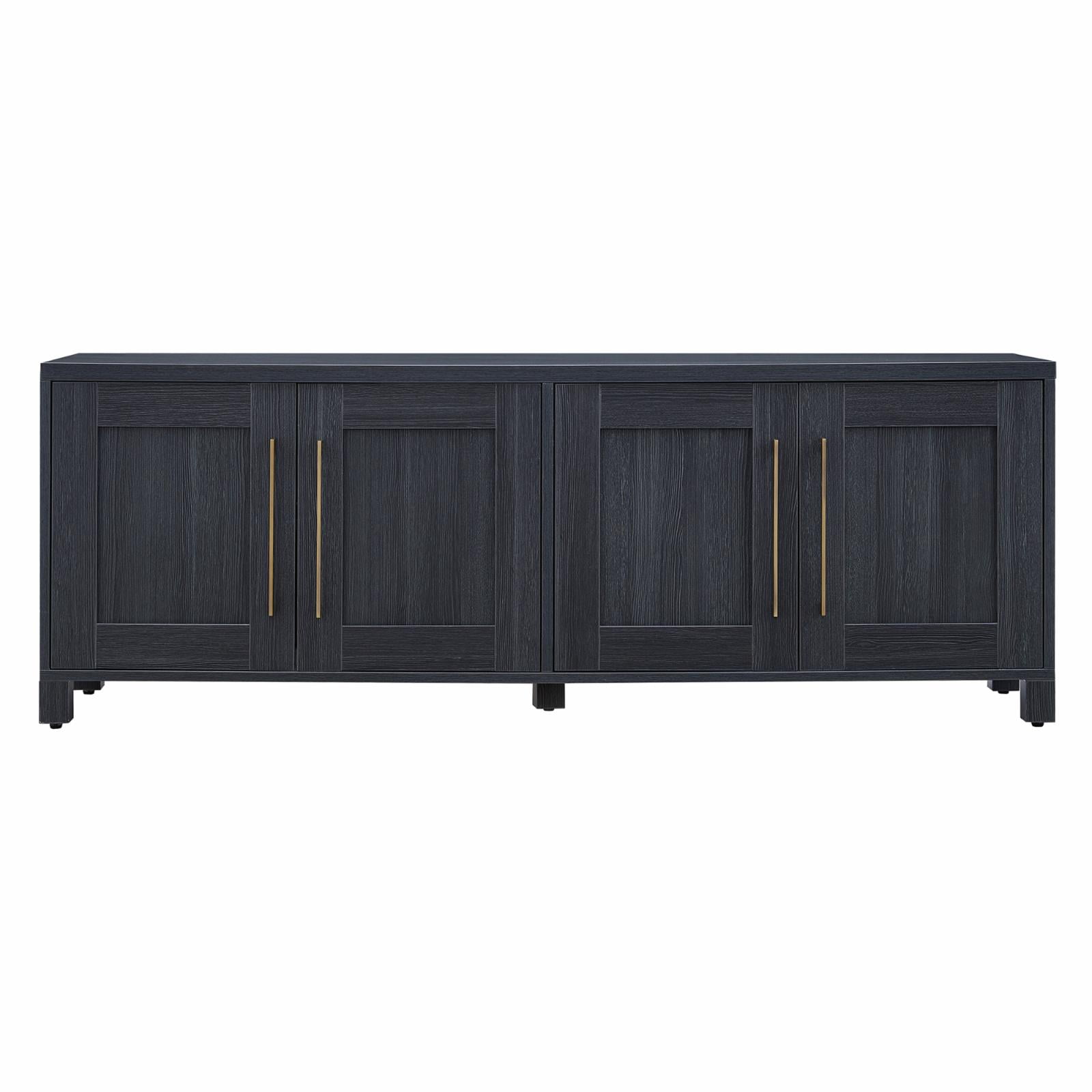 Evelyn&Zoe Chabot Rectangular TV Stand for TV's up to 75", Alder White