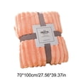 thumbnail image 2 of Cozy Plush Blanket 27x39 Inch Faux Fur Throw Blanket Solid Color for Couch Sofa, 2 of 6
