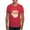 Red, variant on CafePress - Merry Christmas Santa Dark T Shirt - Men's Classic Cotton T-Shirts