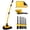 Ginger, variant on YeewayVeh 43" Extendable Car Wash Brush with Long Handle, 15 Degree Curved Soft Car Wash Mop with Extra Microfiber Brush Cover for Truck SUV Cleaning, Yellow