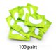 thumbnail image 1 of Parches de 20/50/100 pares para construir almohadillas de hidrogel para ojos, pegatinas de papel para extensiones de pestañas, almohadillas para debajo de los ojos sin pelusa, suministros de maquillaje Tan Jianjun unisex, 1 of 2