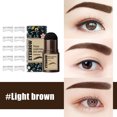 thumbnail image 5 of Kit de sellos para cejas de maquillaje para mujer, maquillaje en polvo para cejas Natural, maquillaje resistente al agua, maquillaje de cejas de larga duración, 5 of 5