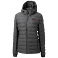 thumbnail image 2 of Women's  Cutter & Buck  Gray Jacksonville Jumbo Shrimp Mission Ridge Repreve Puffer Full-Zip Jacket, 2 of 3