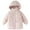 Pink, variant on WOYY Toddler Girls Long Winter Down Coat Warm Hooded Outerwear Quilted Jacket, Sizes 3-4T