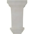 thumbnail image 3 of Ekena Millwork 6"W x 6 3/4"D x 12"H Large Jefferson Wood Vintage Decor Corbel, Chalk Dust White, 3 of 6