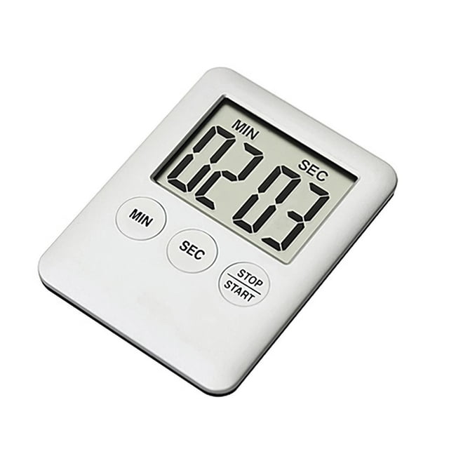 Reloj Temporizador Digital Recordatorio De Tiempo Eléctrico Cuenta Regresiva Cronómetro De Cocina Regresión Con Accesorios Magnéticos Pantalla Lcd Interruptor De Botón Para Estudio Oficina Cocina sonducket HA025848-02