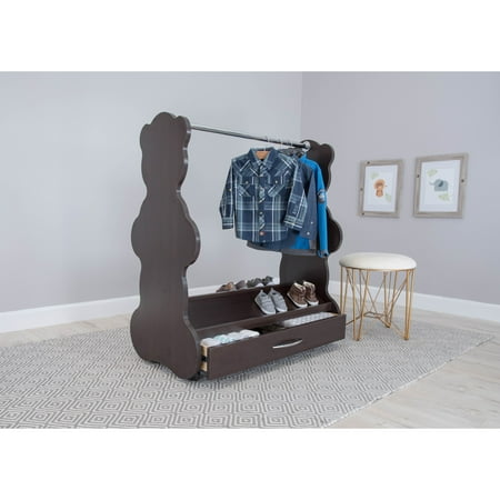 Ace Baby Furniture Bear Mobile Dress-Up Clothes; Shoes Organizer