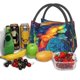 thumbnail image 3 of Disketp Vibrant Rainbow Parrot Fantasy Bolsa Térmica Estampada, Bolsa Térmica Aislante para Almuerzo, Playa y Campamento, 3 of 6