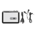 thumbnail image 2 of Reproductor De Cinta Portátil, Convertidor De Casete A MP3 Compacto Retro Innovador USB Profesional Para Exteriores Para El Hogar, 2 of 7