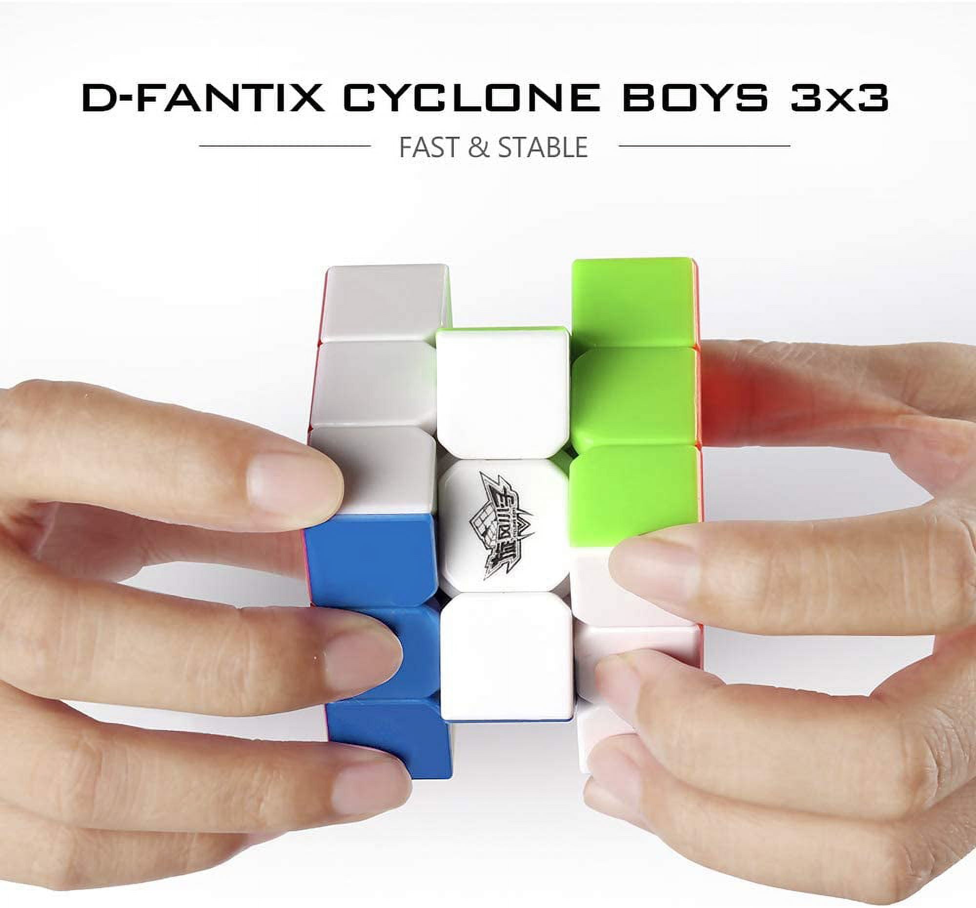 Cyclone Boy Electroplating Process Magnetic 3x3 Magic Cube