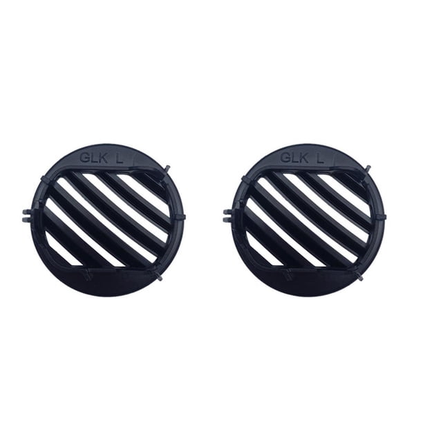 Kenally Reemplazo de rejilla negra/marrón de salida de aire izquierda/derecha de ventilación de aire acondicionado pequeño para Type1 NO1 Kenally CBP064559