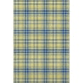 thumbnail image 2 of Addison Rugs Mayfield Premium Machine Washable Transitional Plaid Yellow Rectangle Rug, 10' x 14', 2 of 6