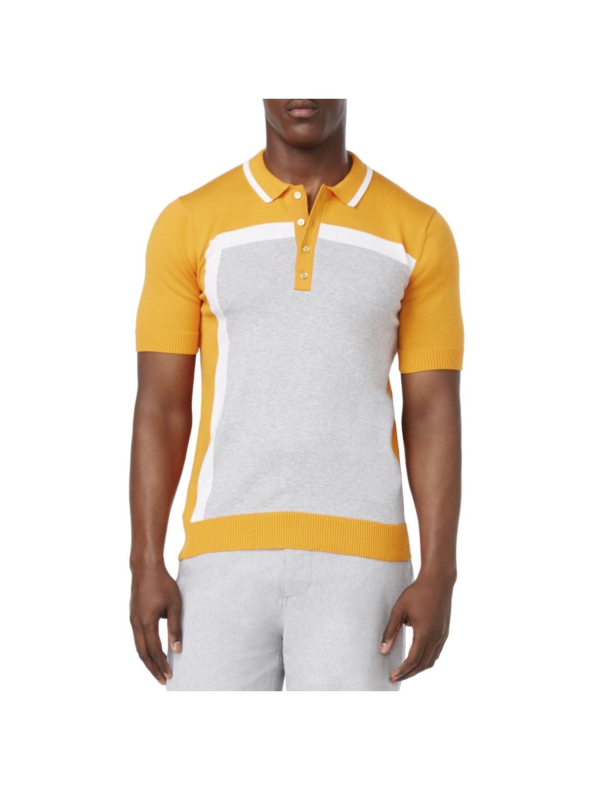 Sean John Mens Colorblock Short Sleeve 